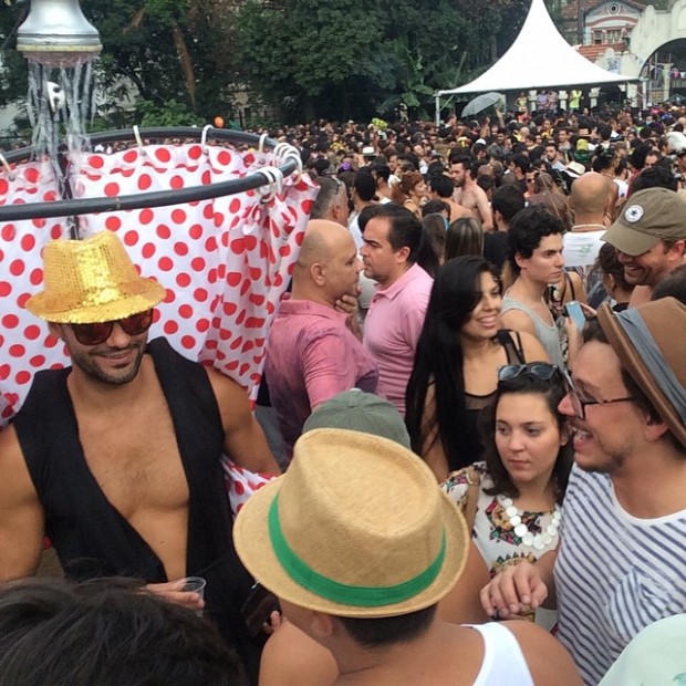 Parque Augusta ocupado recebe o bloco Tarado Ni Você (Reprodução/Instagram)