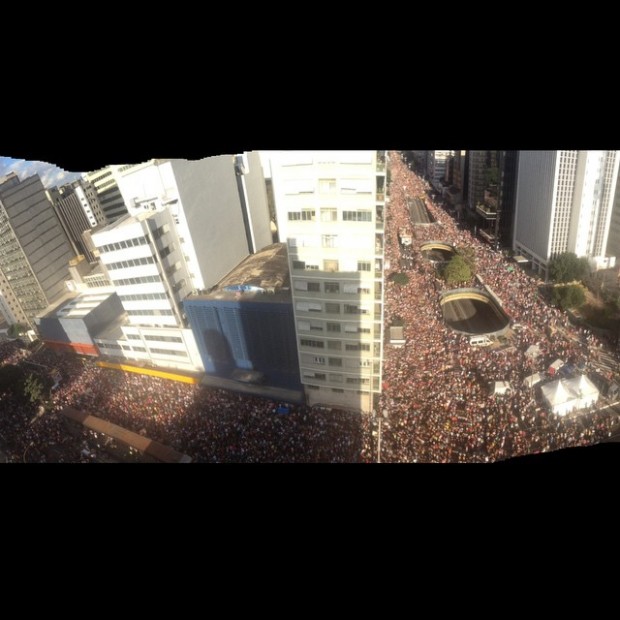 19º Parada do Orgulho LGBT de São Paulo ( Reprodução/Facebook - foto de Celso Reeks)