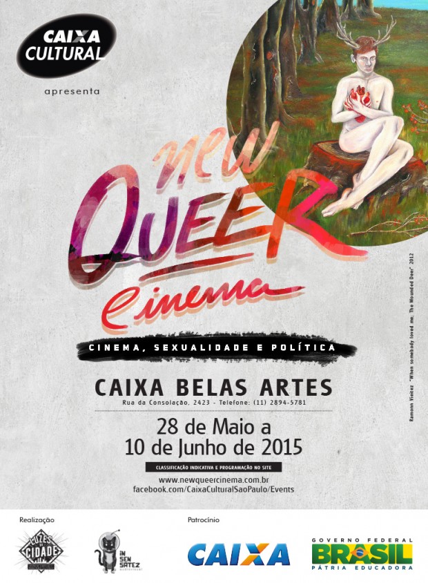 Cartaz da mostra "New Queer Cinema – Cinema, Sexualidade e Política" (Divulgação)