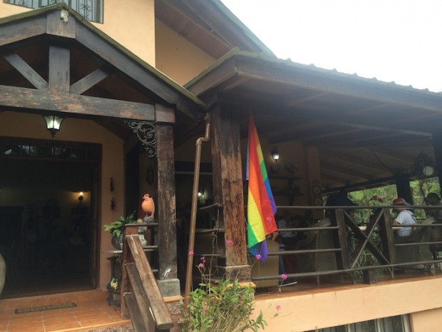 Rancho LGBT na província de La Vega, capacitado pelo projeto "Tolerância Através do Turismo" (Vitor Angelo)